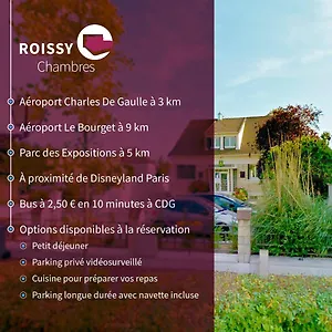 Roissy Chambres Отель типа 